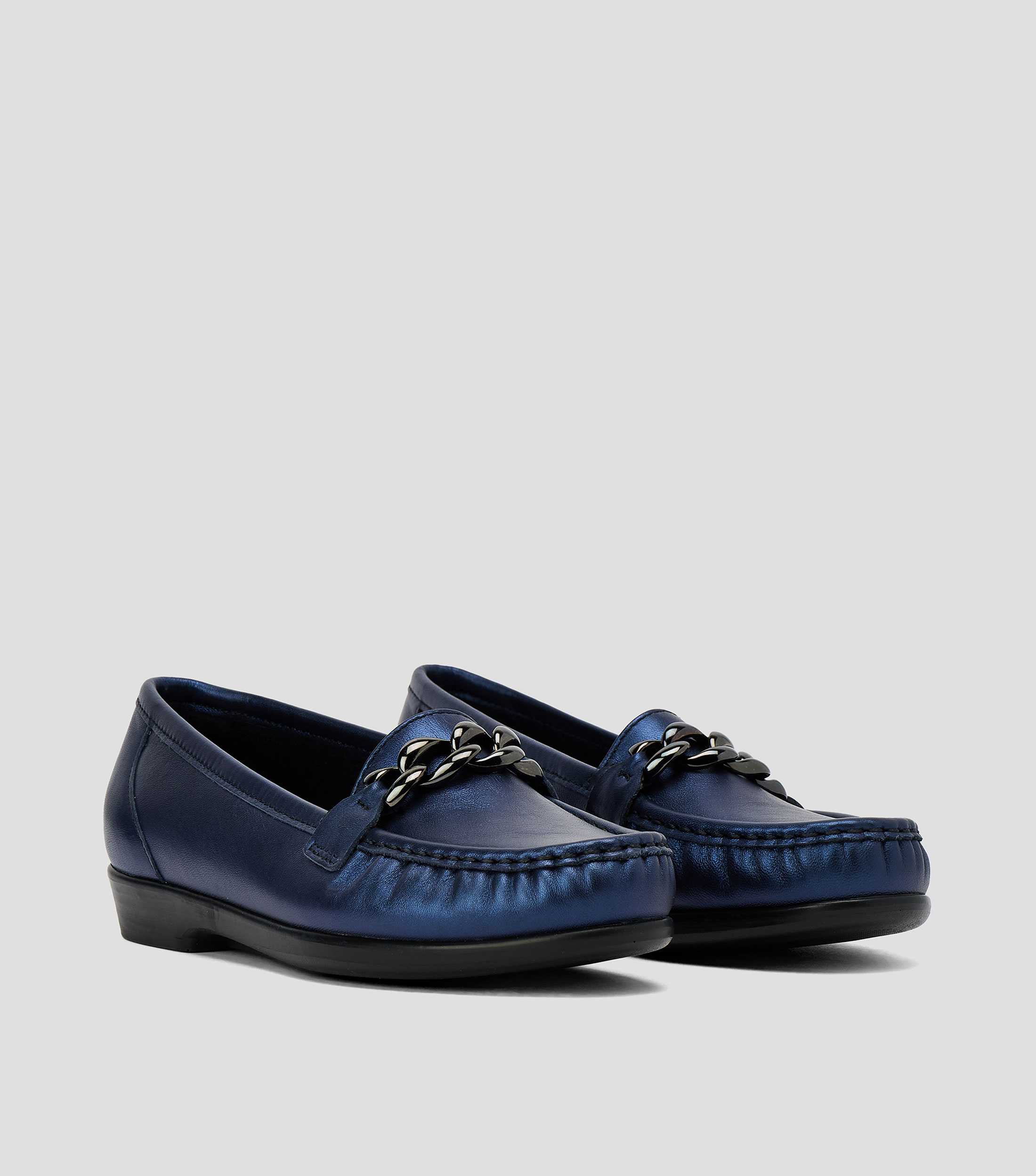 Mocasines Metro Link en piel Mujer